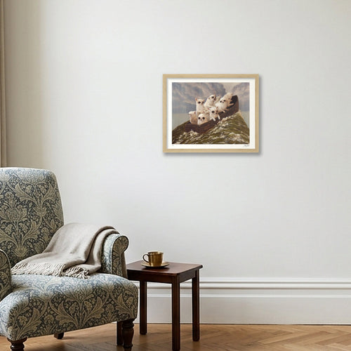 The Thirteenth Day — 35×28cm, 14×11" Oak Frame