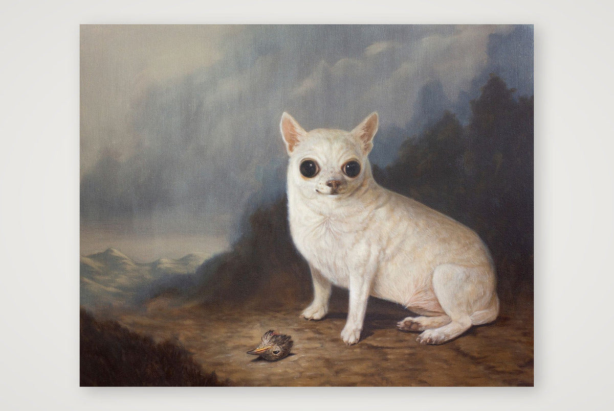 Hunter at Rest_16-1x12-9 — 35×28cm, 14×11" Print only